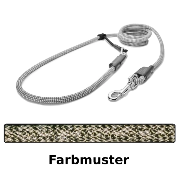EASYLONG Hundeleine - M - 2,5m - snake